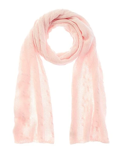 Big Cable Cashmere Scarf Women 4 Big Cable Cashmere Scarf Women - Image 2