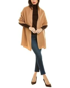 Cashmere Wrap Women Camel 14 Cashmere Wrap Women Camel -Portolano 1055440169 RLLD brown 1