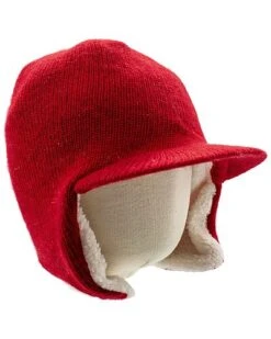 Peak Wool & Cashmere-Blend Hat Kids