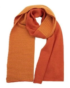 Two-Tone Wool & Cashmere-Blend Scarf Kids