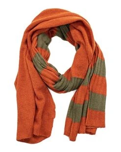 Striped Wool & Cashmere-Blend Scarf Kids