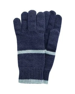 Stripes Wool & Cashmere-Blend Glove Kids