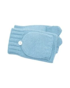 Fingerless Wool & Cashmere-Blend Mitten Kids