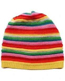 Multistriped Wool & Cashmere-Blend Hat Kids