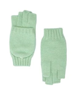 Flip Top Wool & Cashmere-Blend Mitten Kids