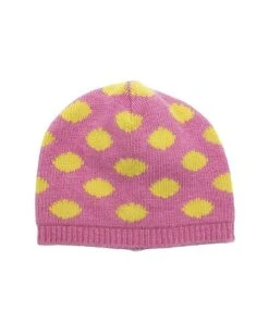 Polka Dots Wool & Cashmere-Blend Hat Kids