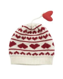 In Heart Cashmere Hat Kids