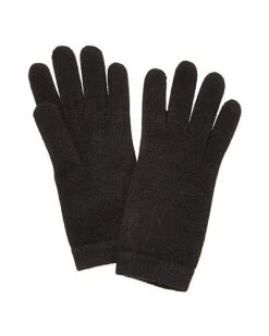 Cashmere Gloves Women Grey