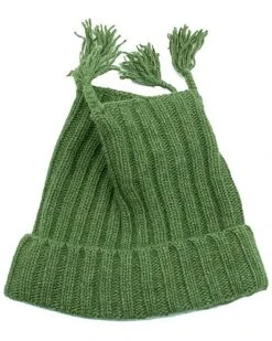 Tassels Wool & Cashmere-Blend Hat Kids