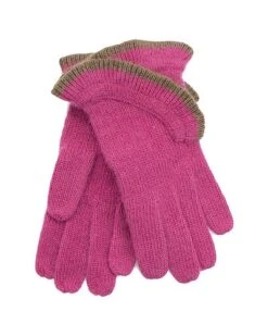 Ruffles Wool & Cashmere-Blend Glove Kids