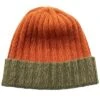 Contrast Color Folded Cuff Ribbed Wool & Cashmere-Blend Hat Kids -Portolano 1111688560 RLLD 1