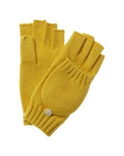 Minerva Flip Top Wool & Cashmere-Blend Mittens Kids