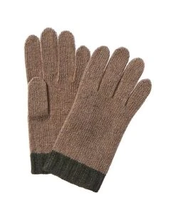 Contrast Color Cashmere Gloves Kids