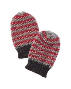 Two-Tone Cashmere Mitten Kids