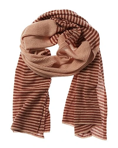 Cashmere Striped Scarf Women 3 Cashmere Striped Scarf Women