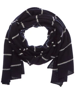 Cashmere Stripe Scarf Women