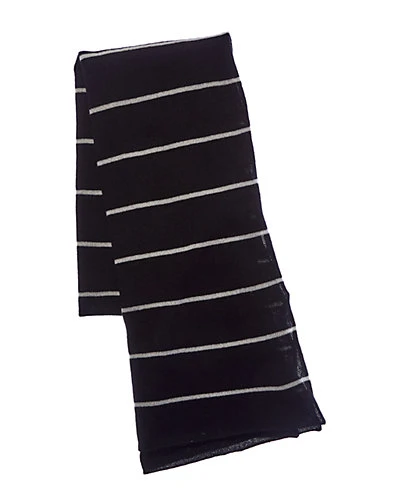 Cashmere Stripe Scarf Women 4 Cashmere Stripe Scarf Women - Image 2