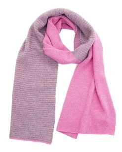 Two-Tone Wool & Cashmere-Blend Scarf Kids