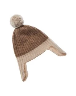 Kids Earflap Cashmere Hat