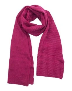 Stitched Details Wool & Cashmere-Blend Scarf Kids