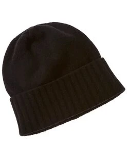 Cashmere Beanie Women Palace Blue -Portolano 1166432441 RLLD black 1 1