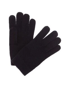Straight Cuff Cashmere Gloves Men