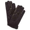 Men's Black Cashmere-Lined Leather Gloves -Portolano 1166916684 RLLD 1