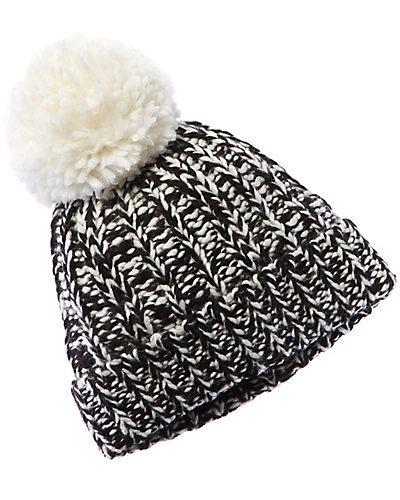 Chunky Knit Pom Wool-Blend Hat Women 3 Chunky Knit Pom Wool-Blend Hat Women