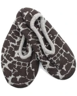 Ladies Ballerina Slippers In Crocco Print Design Home