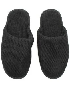 Ladies Slippers In Honeycomb Stitch Home