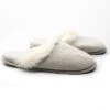 Ladies Slippers With Rabbit Fur Trim On Top Home -Portolano 1311087073 RLLD 1
