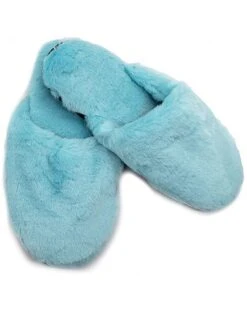 Ladies Slippers In Fake Fur Home