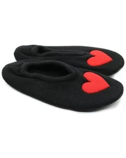 Men'S Slippers In Plain Jersey With Embroidery "His" Home