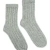 Ladies Chunky Socks With Rows Of Cables Women -Portolano 1311087118 RLLD 1