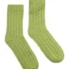 Ladies Chunky Socks With Rows Of Cables Home -Portolano 1311087119 RLLD 1