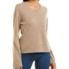 V-Neck Wool & Cashmere-Blend Sweater Women 1 V-Neck Wool & Cashmere-Blend Sweater Women -Portolano 1411752358 RLLD 1