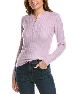 Wool & Angora-Blend Sweater Women