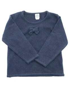 Round Neck Wool & Cashmere-Blend Sweater Kids