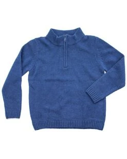 Zipper Wool & Cashmere-Blend Sweater Kids