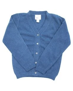 V-Neck Cardigan Cashmere Sweater Kids