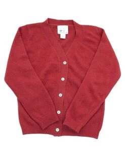 V-Neck Cardigan Cashmere Sweater Kids