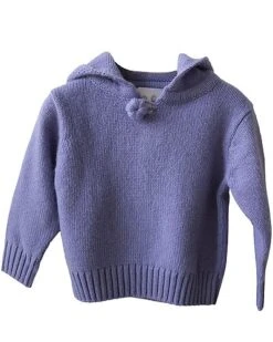 Hooded Cashmere Sweater Kids