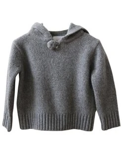 Hooded Cashmere Sweater Kids