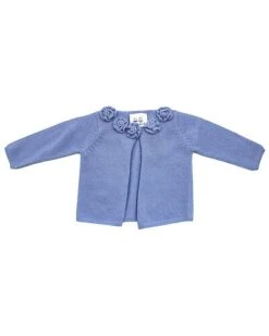 Flowers Cashmere Cardigan Kids