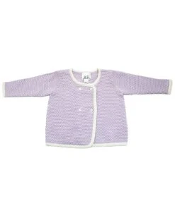 All Over Popcorn Stitch Wool & Cashmere-Blend Sweater Kids