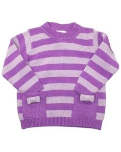 Striped Wool & Cashmere-Blend Sweater Kids