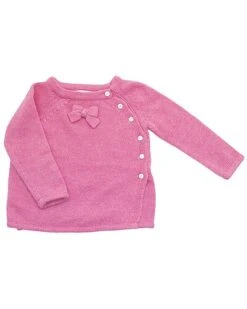 All Over Plain Jersey Wool & Cashmere-Blend Sweater Kids