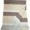 Woven Striped Throw With Fringe Ends Home -Portolano 3030086929 RLLD 1