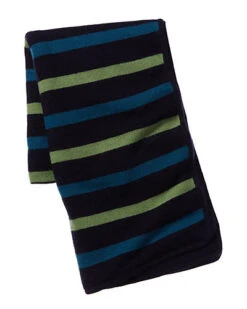 Minerva Striped Bed Throw Home